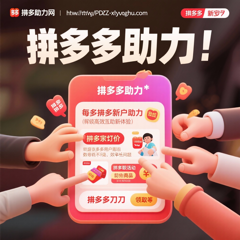 拼多多助力网站高效互助新体验解锁