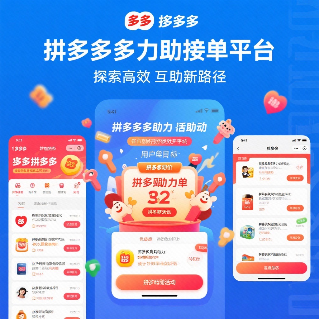 拼多多助力接单平台高效互助新路径解析