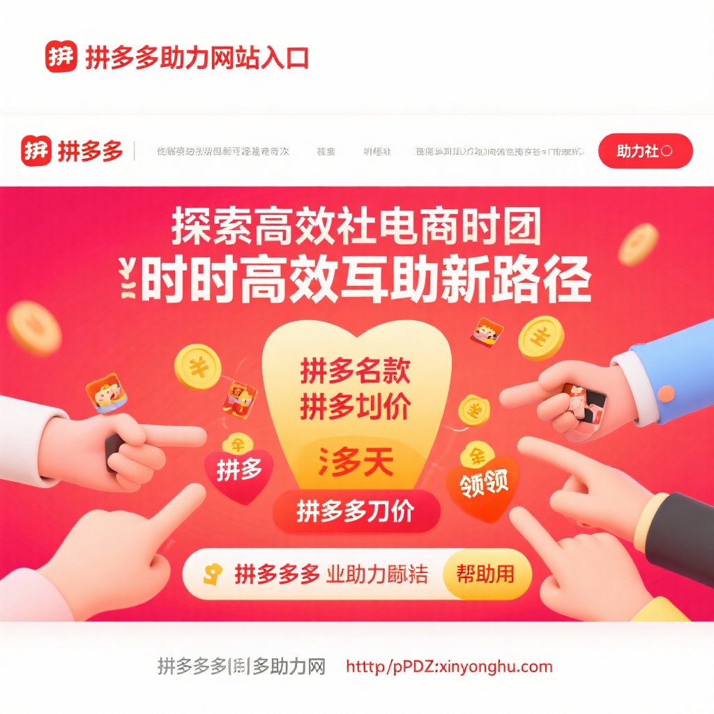 拼多多助力网站入口高效互助新途径