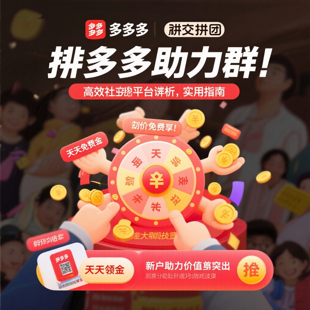 拼多多助力群高效互助平台解析与实用指南