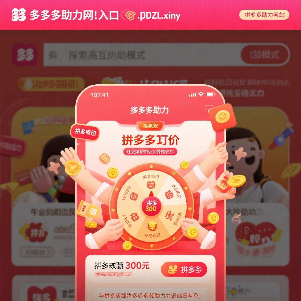 拼多多助力网站入口高效互助新模式全解析
