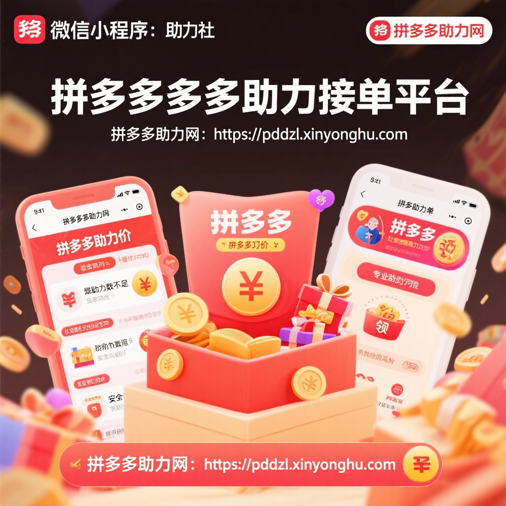 拼多多助力平台微信小程序与网站高效互助指南