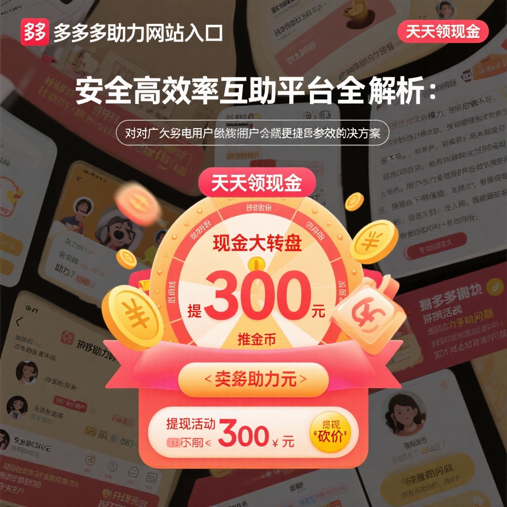 拼多多助力网站入口安全高效互助平台全解析