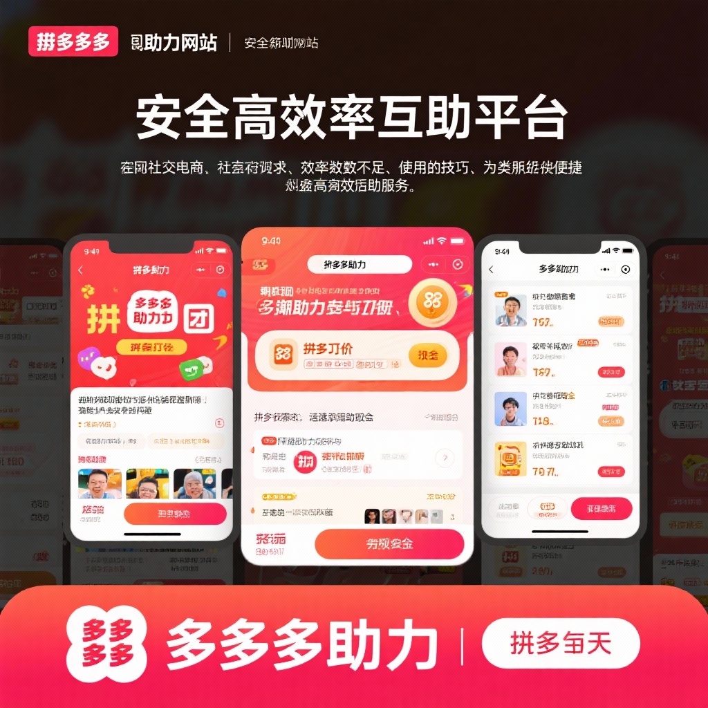 拼多多助力网站安全高效互助平台全解析