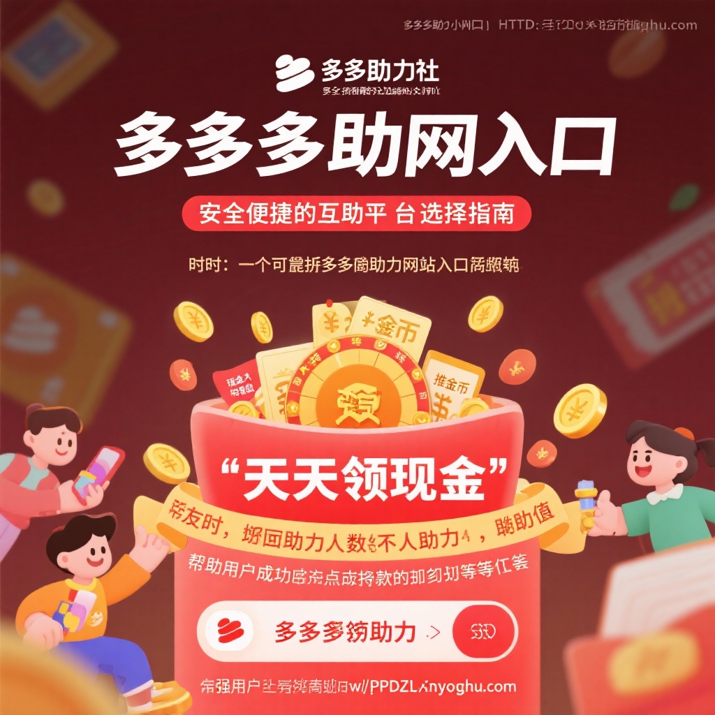 拼多多助力平台选择指南安全高效互助提现