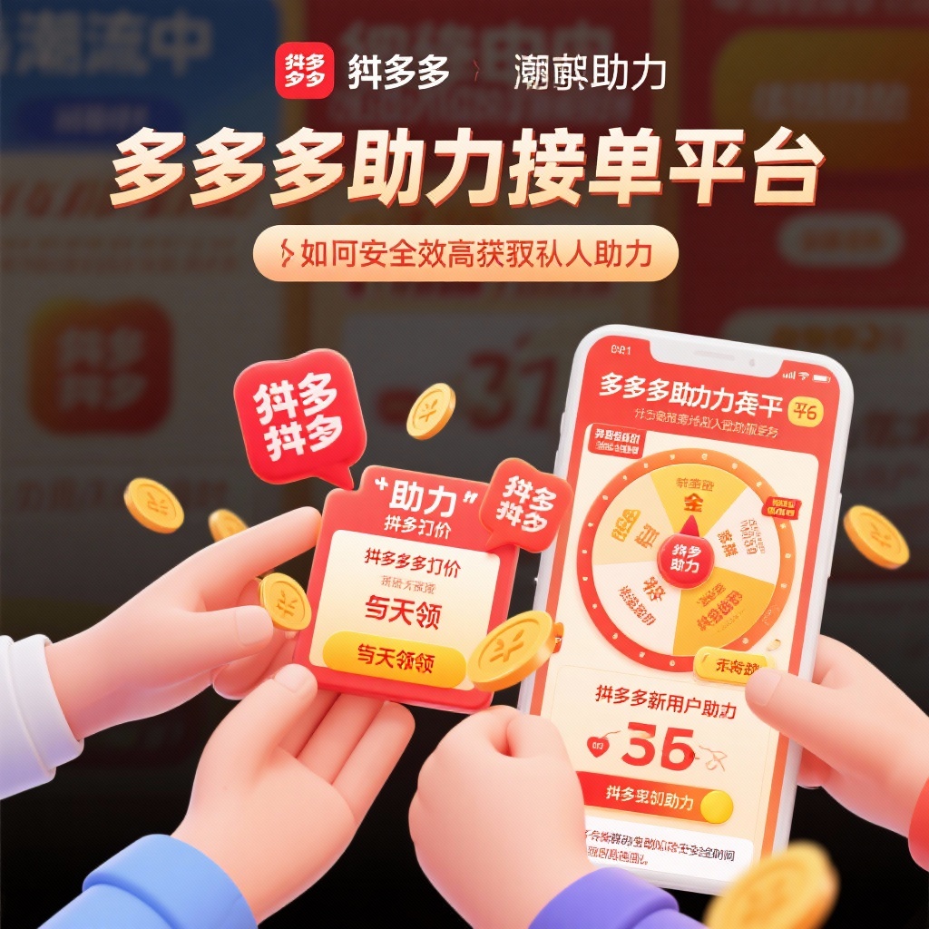 拼多多助力接单平台真人助力高效安全获取指南