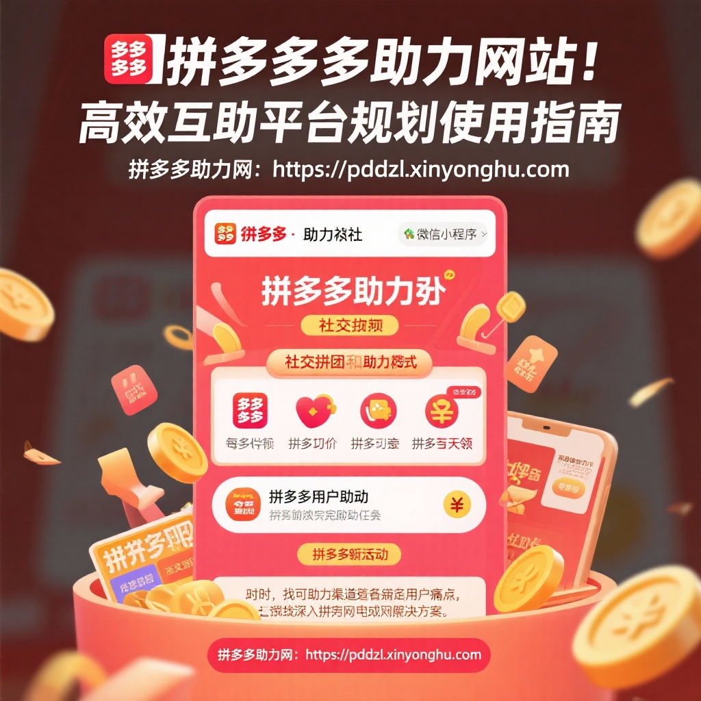 拼多多助力网站解析高效互助平台使用指南