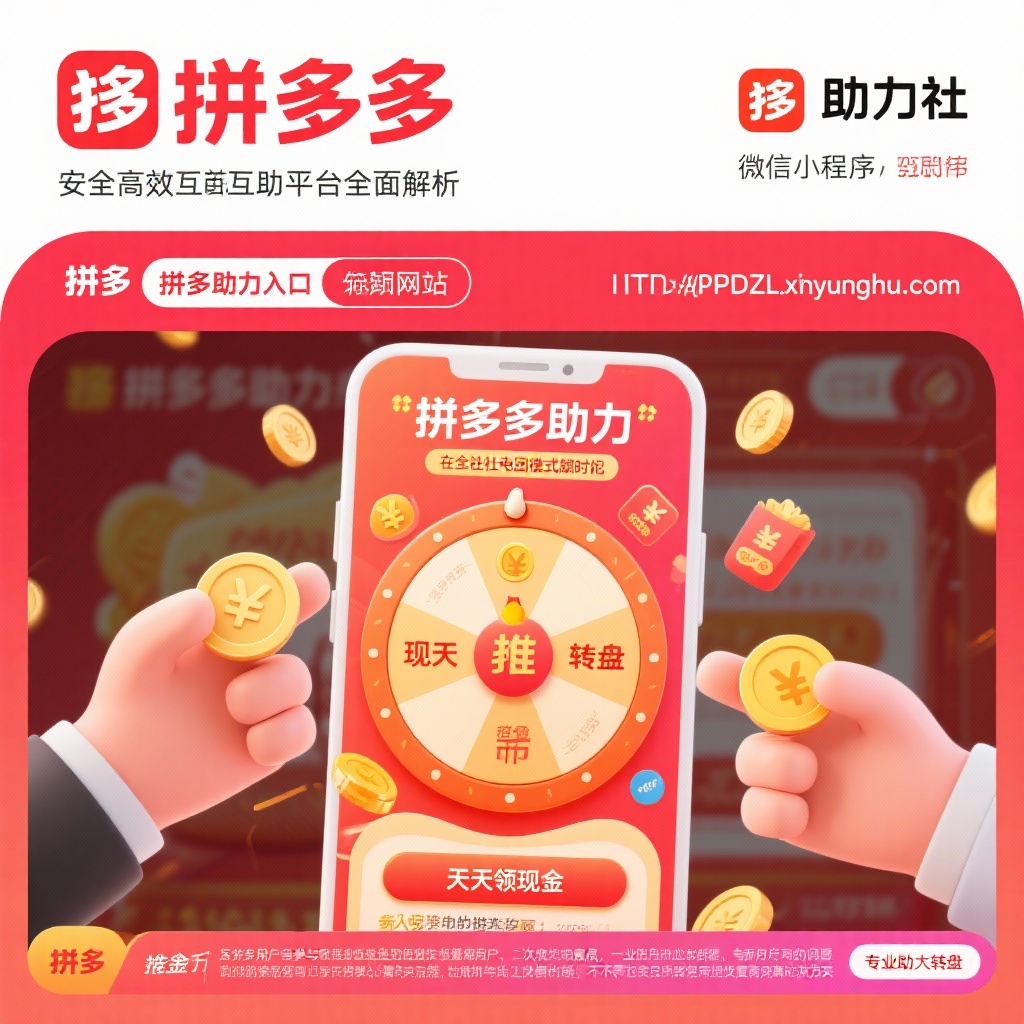 拼多多助力平台解析安全高效互助网站入口指南