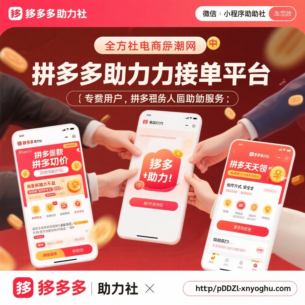 拼多多助力接单平台解析微信小程序助力社与拼多多助力网全方位指南