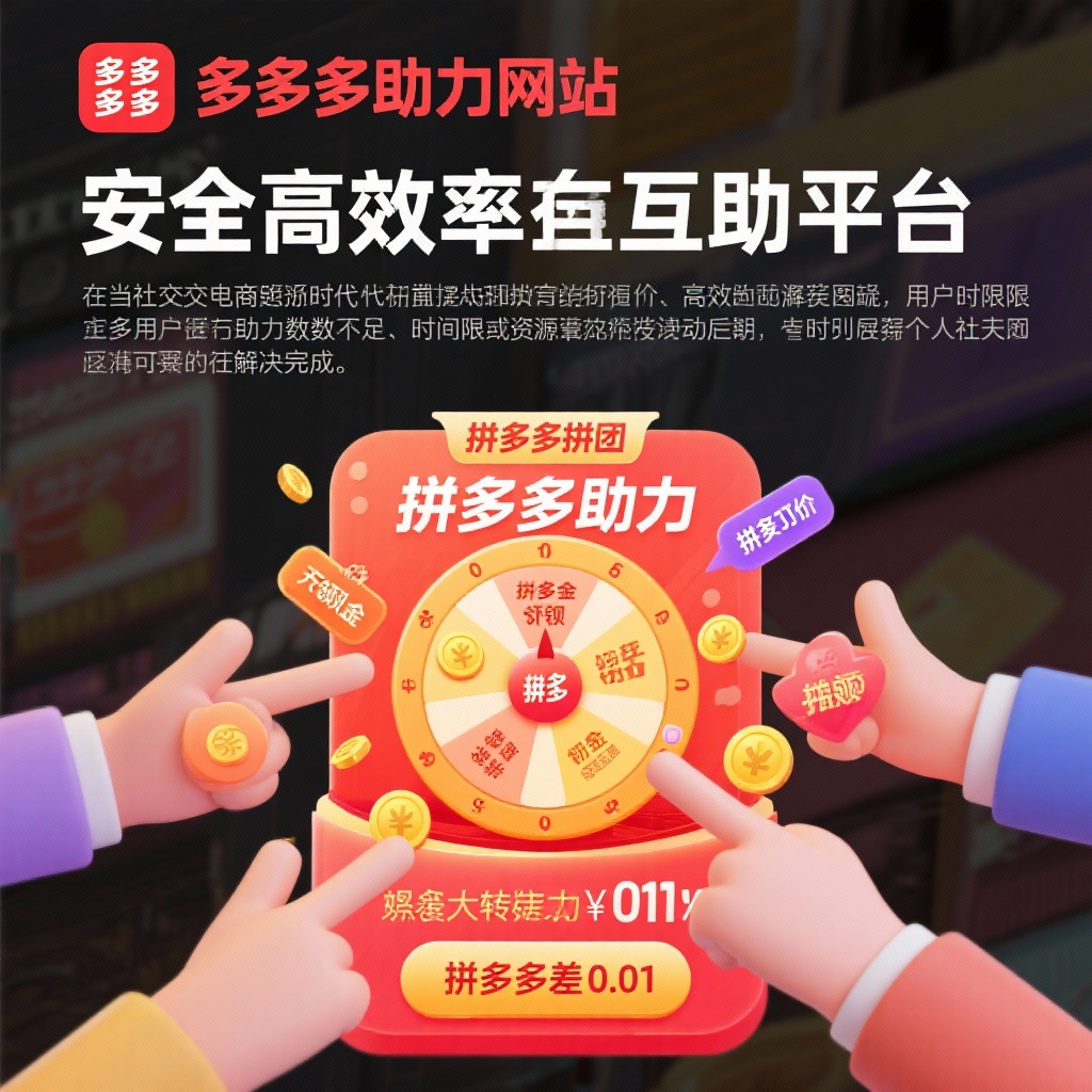 拼多多助力网站安全高效互助平台解析